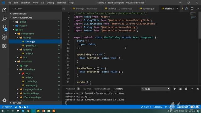 React propTypes, composition смотреть онлайн