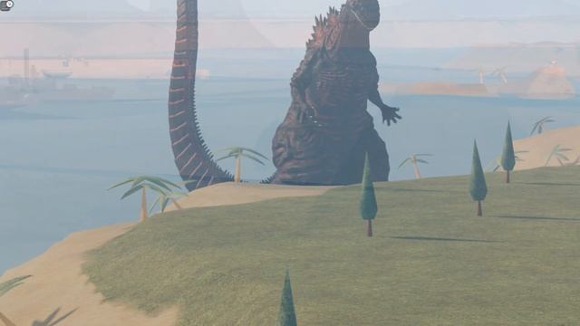 Shin Godzilla 4 Form and Shin Godzilla 3 Form Vs Cherno Alpha - Roblox Kaiju Universe