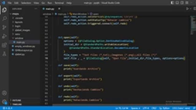 Curso PyQt6 - Aprende a crear un selector de archivos con QFileDialog - ¡Editor de texto! Video 13 смотреть онлайн
