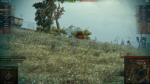 World Of Tanks взвод ИС-7 и Т-62А смотреть онлайн