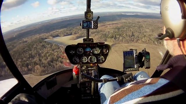 Direct autorotation to 25*25 meters site (Altimeter scale in meters) смотреть онлайн