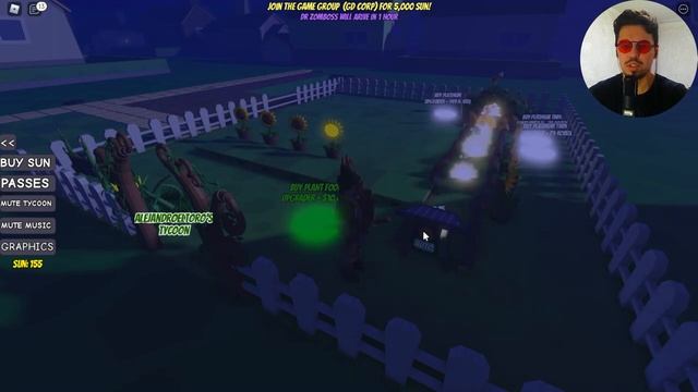 Растения против Зомби в Роблокс - Plants vs Undead Tycoon Roblox смотреть онлайн