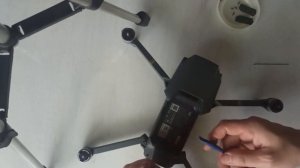 DJI Mavic Pro разбор корпуса и замена лучей