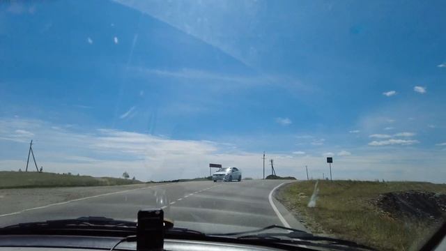 Из Каслей в Озёрск, мимо озера Иртяш смотреть онлайн