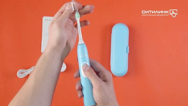 Обзор электрической зубной щетки PHILIPS Sonicare 2 Series HX6212/87 | Ситилинк смотреть онлайн
