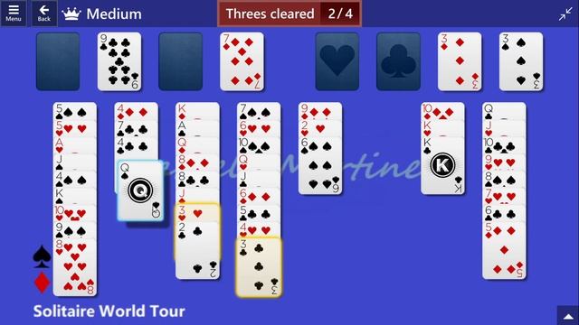 Solitaire World Tour Game #20 | July 7, 2021 Event | FreeCell Medium смотреть онлайн