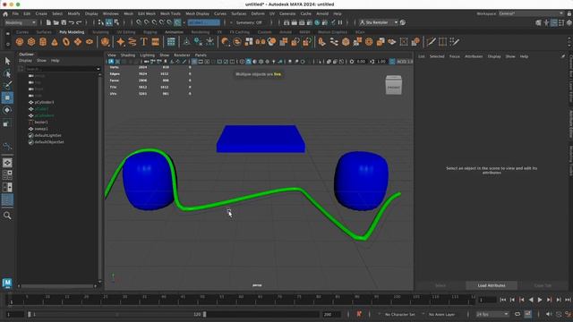 Maya 2024 - Live Surfaces & Creating Wires смотреть онлайн