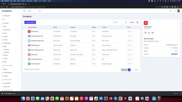 Dash UI - Client Managements Bootstrap 5 Admin Dashboard Template смотреть онлайн