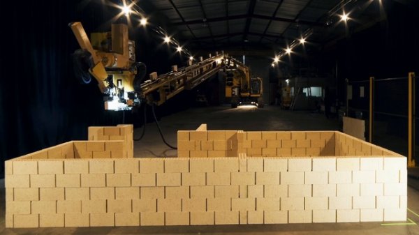 Fastbrick Robotics Time lapse