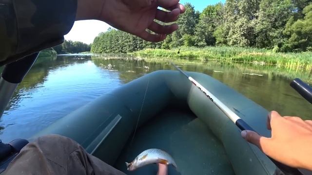 Вот это ты клюнул! Рыбалка на поплавок на реке 2022. смотреть онлайн