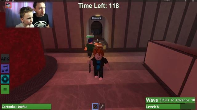? ЗОМБИ АПОКАЛИПСИС выживание в ROBLOX Zombie Rush — Догоняем и убегаем от Зомби в РОБЛОКС Жестянка смотреть онлайн