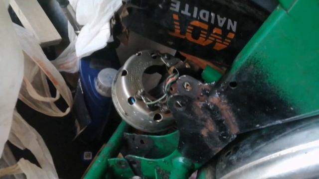 Выкинул родной двигатель с Карпаты 2 "Спорт". Продал. Подготовка к установке Двигателя от Минск М1М смотреть онлайн