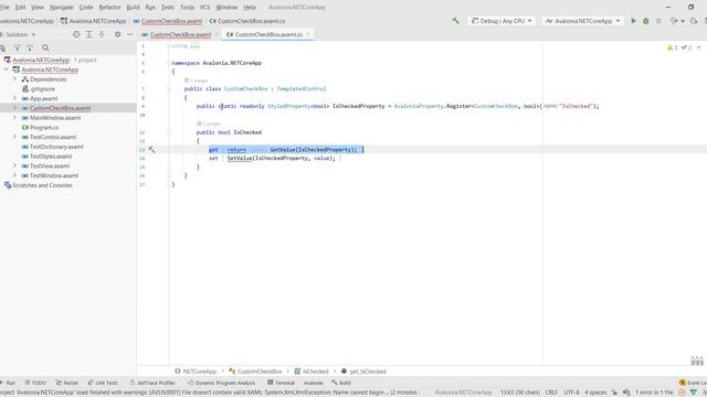Create custom AvaloniaUI control using JetBrains Rider смотреть онлайн