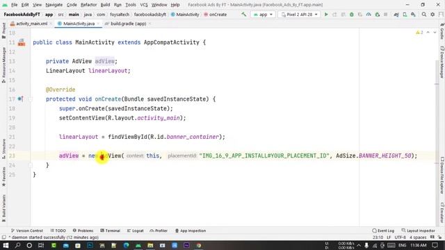 How to implement Facebook ads in Android studio | Facebook ads tutorial in Bangla смотреть онлайн