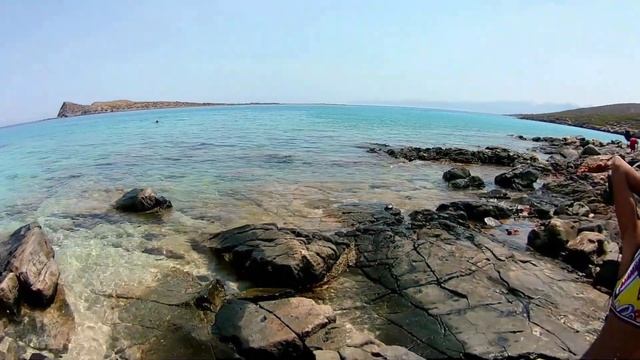 Крит Пляж Колокита Элунда. Остров Калидон. Дианискари смотреть онлайн