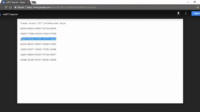 Visual Studio 2017 Pro/key/100%/Активация/Ключи смотреть онлайн