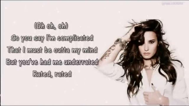 Confident- Demi Lovato [Lyric]