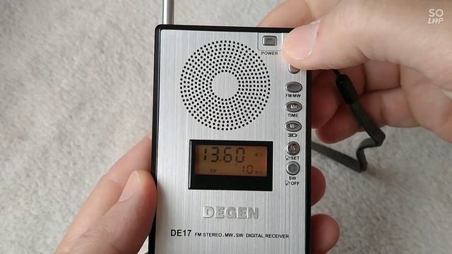 Обзор радиоприемника Degen DE 17 смотреть онлайн