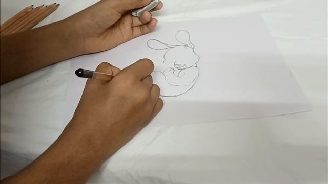 How To Draw A Cute Bunny | Cute Bunny Drawing | The Drawing Corner смотреть онлайн