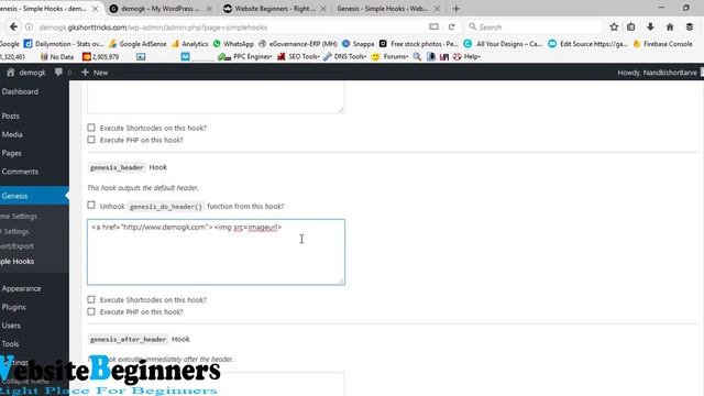 Genesis Framework Wordpress Themes Tutorial in Hindi Part 3 смотреть онлайн