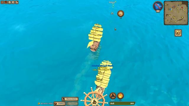 ЛЕВИАФАН, КРАКЕН. ФИНАЛ! - #8 PIRATES OF THE POLYGON SEA ПРОХОЖДЕНИЕ смотреть онлайн