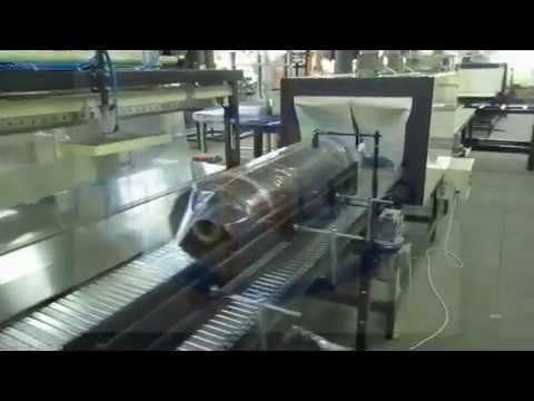 Упаковка в пленку пластиковой сетки в рулонах смотреть онлайн
