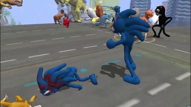 Cartoon Characters vs Horrors Turf War [S1] | SPORE смотреть онлайн