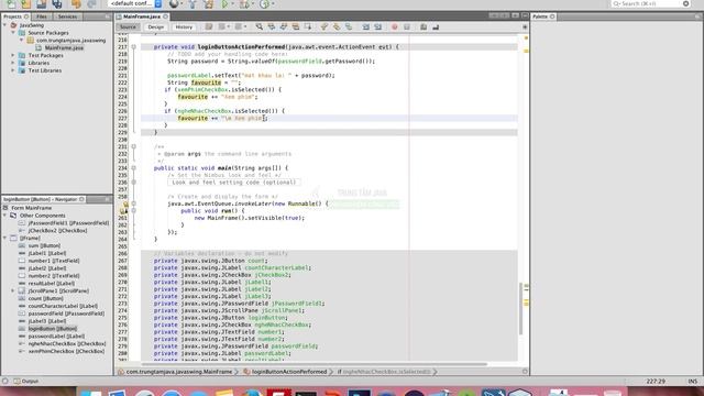 Bài 8 - Java Swing - JCheckBox смотреть онлайн