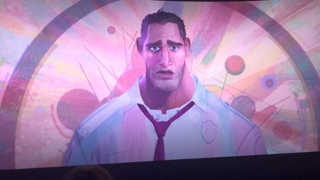 Разговор Гвен Стейси с отцом «Человек Паук: через вселение» смотреть онлайн