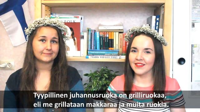Finnish Lesson 18. How Finns Celebrate Juhannus (Midsummer). With Anni From Finland. Урок финского.