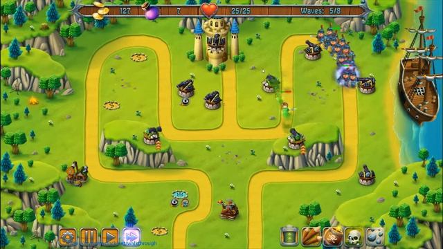 Medieval Defenders walkthrough - Easy Plains Battle - Level 16 смотреть онлайн