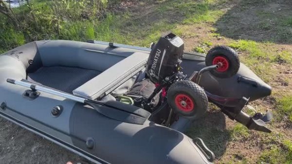 Обкатка мотора TOHATSU 3,5