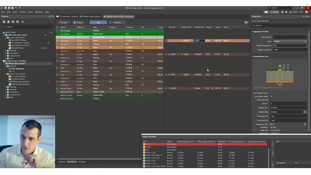 Impedance Measurements Using Altium Designer's Signal Integrity Tool