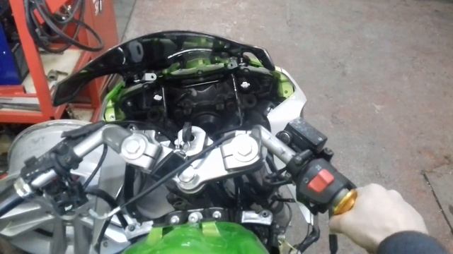 Honda CBR1000RR, двигатель от хонды на китайском мотоцикле! RACER RC300CS смотреть онлайн