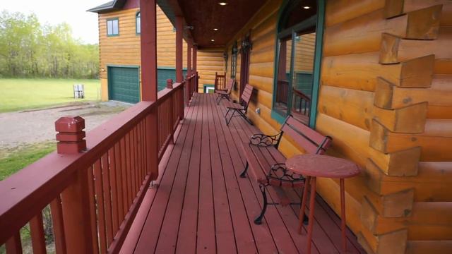 HUGE Log home on 75 acres || 22485 390th Avenue, Richardson Twp MN 56338 смотреть онлайн