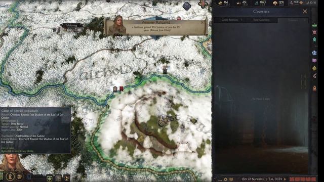 CK3 Modded - LotR Realms in Exile Mod! Wood Elves Ep.2 смотреть онлайн