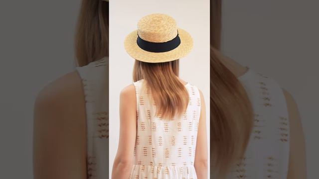 HG152-1 FABRETTI Шляпа жен. натуральная соломка