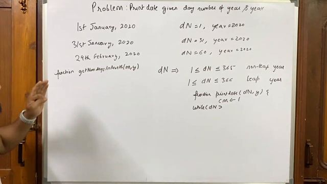 Java program to find and print date from the given day number of the year смотреть онлайн