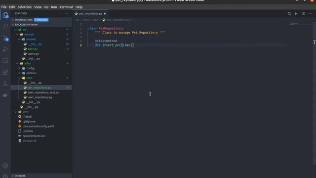 Clean Architecture Python 3: Finalização de Classes Repositório смотреть онлайн