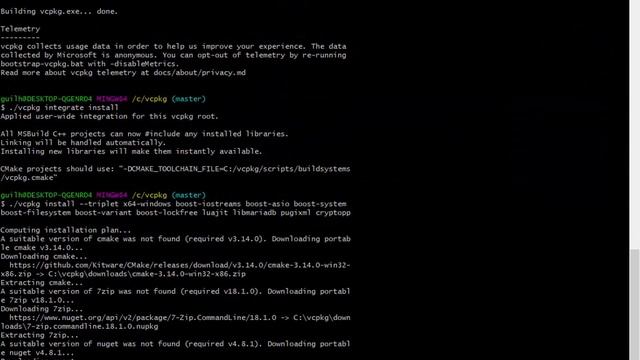 Tutorial 2] Compilar TFS 1.3 Vcpkg смотреть онлайн