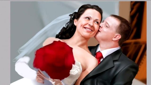 Рисование портрета по фото/Набиев-Поцелуями тает/Speed drawing смотреть онлайн