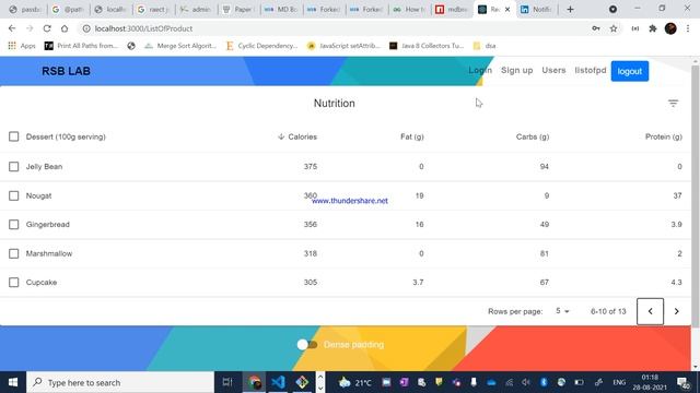 React JS with NoSQL database смотреть онлайн
