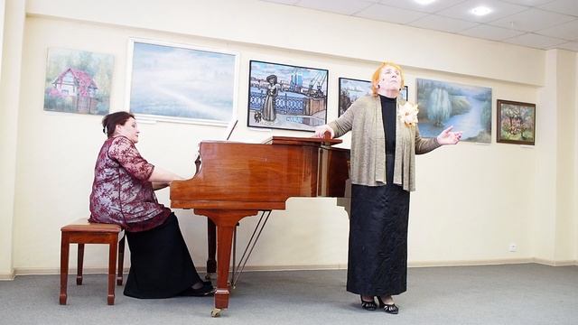 06 Чайковский, К.Р. Растворил я окно. Людмила Плащук, Людмила Калинина.MOV