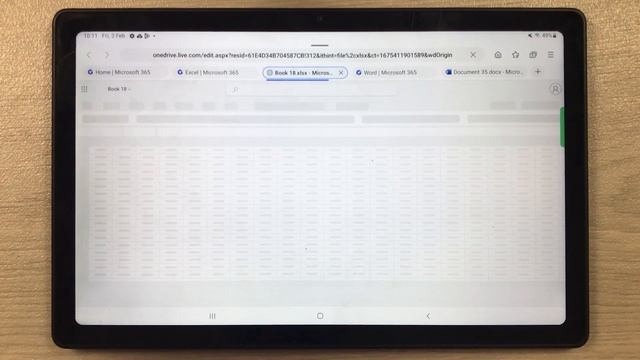 Samsung Galaxy Tab A7 (2022) - Free Microsoft Office Web Based Version - Word, Excel, PowerPoint смотреть онлайн