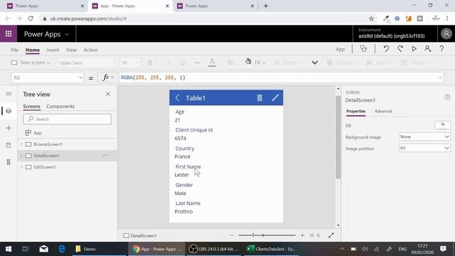 Quickly Build PowerApps Application Using Excel As Data Store смотреть онлайн