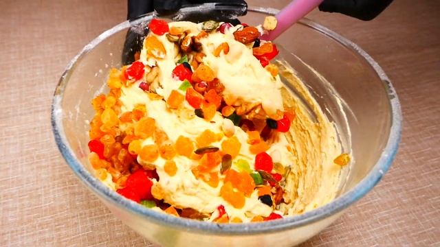 Рождественский кекс!!! Кекс с сухофруктами и орехами.Christmas Cupcake. Cupcake With Dried Fruits.