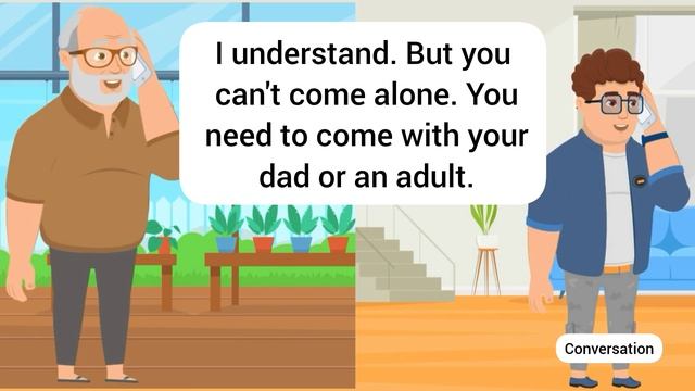 Family life conversation (My grandfather is sick) - English Conversation Practice смотреть онлайн