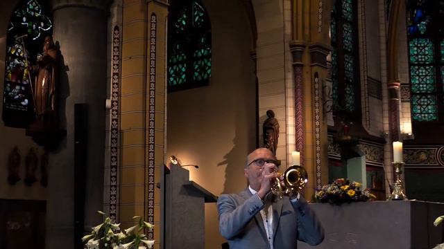 Ave Maria Cornet and Guitar duo (Bach/Gounod) - Jan Tom Fernhout & Mischa Hermans смотреть онлайн
