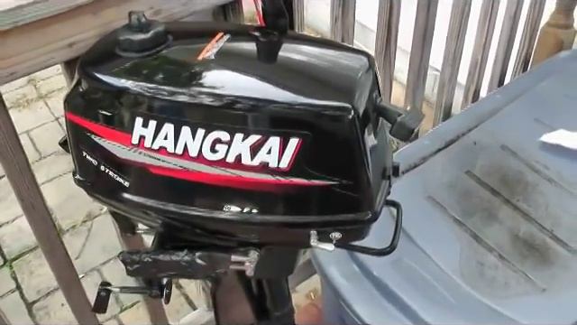 Hangkai 4hp Outboard Motors ARE JUNK. Greatfunctionitem are EBAY CrookS !!! смотреть онлайн