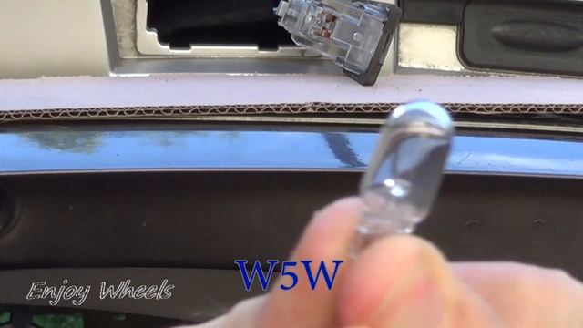 Comment REMPLACER les AMPOULES d'éclairage de PLAQUE d'immatriculation sur Renault SCENIC 3 ? смотреть онлайн